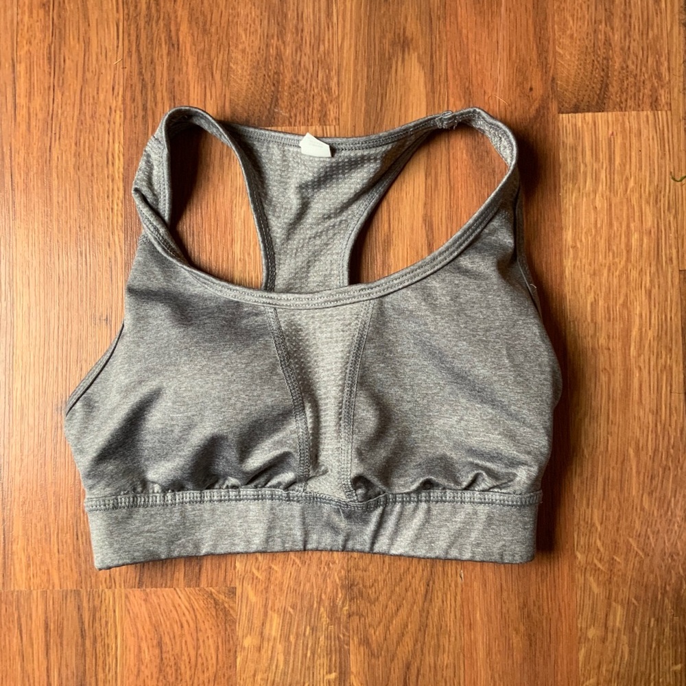Grey Fila Sports Bra